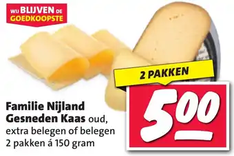 Boni Familie Nijland Gesneden Kaas aanbieding