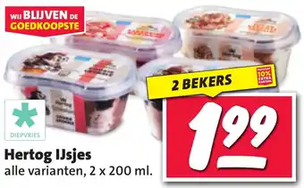 Boni Hertog IJsjes aanbieding