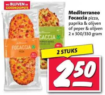 Boni Mediterraneo Focaccia aanbieding