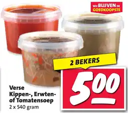 Boni Verse Kippen, Erwten of Tomatensoep aanbieding