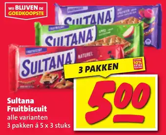 Boni Sultana Fruitbiscuit aanbieding