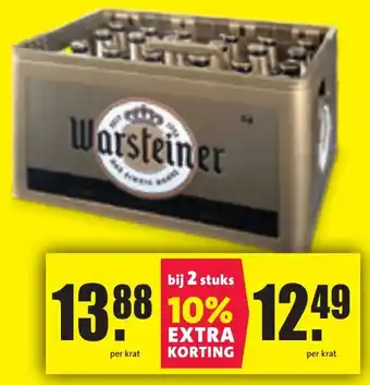 Boni Warsteiner aanbieding