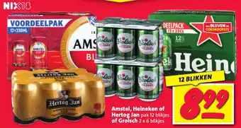 Boni Amstel, Heineken of Hertog Jan of Grolsch aanbieding