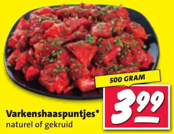 Boni Varkenshaaspuntjes aanbieding