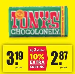 Boni Tony's Chocolonely aanbieding