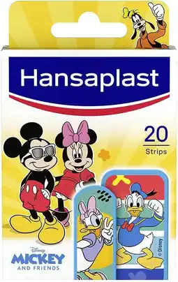 Amazon Hansaplast Pleisters Junior Mickey Mouse, 20 Stuk aanbieding