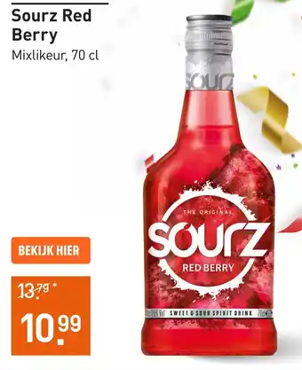 Gall & Gall Sourz Red Berry aanbieding