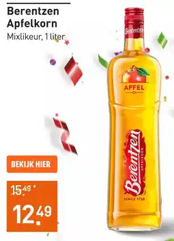 Gall & Gall Berentzen Apfelkorn aanbieding