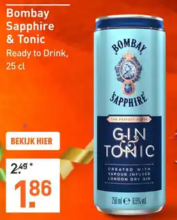 Gall & Gall Bombay Sapphire & Tonic aanbieding