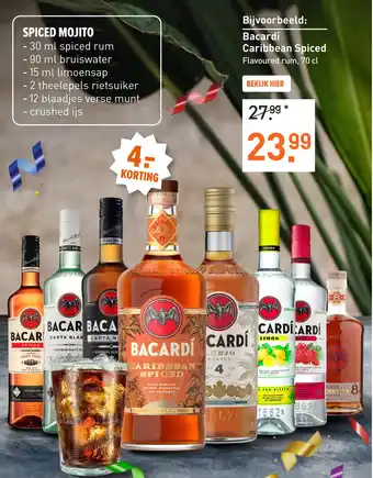 Gall & Gall Bacardí Caribbean Spiced aanbieding