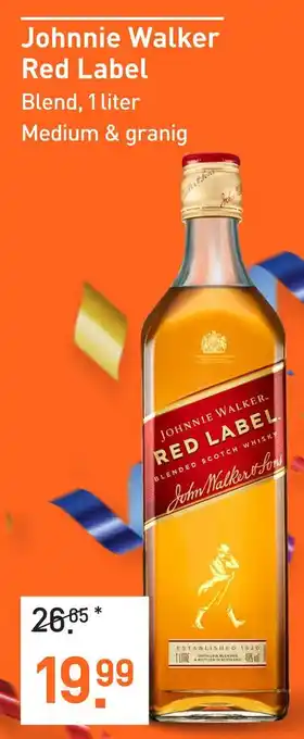 Gall & Gall Johnnie Walker Red Label aanbieding