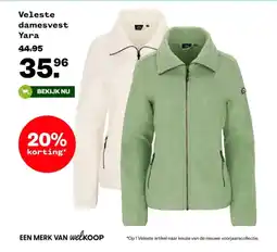 Welkoop Veleste damesvest Yara aanbieding