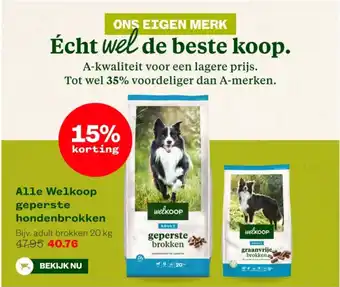 Welkoop Alle Welkoop geperste hondenbrokken aanbieding