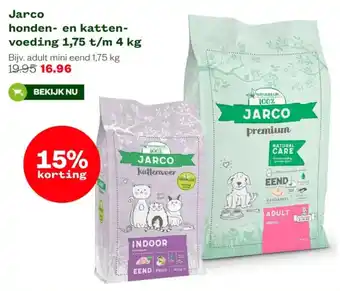 Welkoop Jarco honden en katten voeding aanbieding