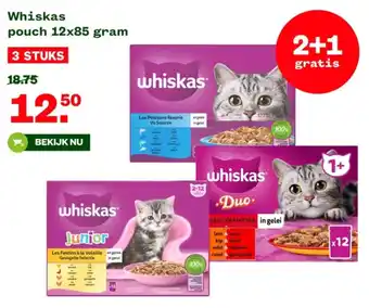 Welkoop Whiskas pouch aanbieding