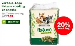 Welkoop Versele Laga Nature voeding en snacks aanbieding