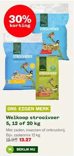 Welkoop Welkoop strooivoer aanbieding