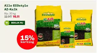 Welkoop Alle ECOstyle AZ-Kalk aanbieding