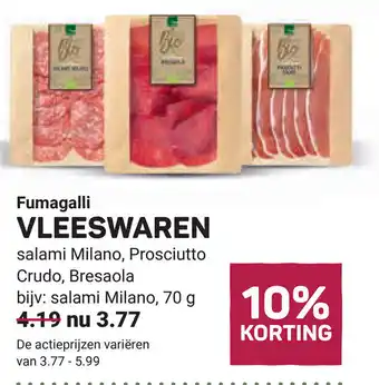 Ekoplaza Fumagalli Vleeswaren aanbieding