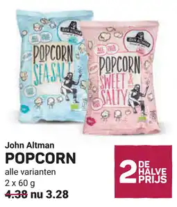 Ekoplaza John Altman Popcorn aanbieding