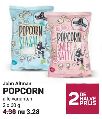 Ekoplaza John Altman Popcorn aanbieding