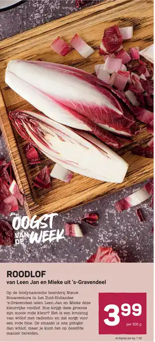 Ekoplaza Roodlof aanbieding