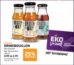 Ekoplaza Brothway Drinkbouillon aanbieding