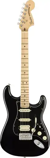 Bol.com Fender American Performer Stratocaster HSS Black MN - Elektrische gitaar - zwart aanbieding