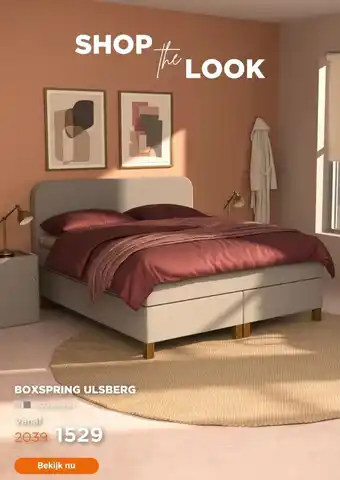 TotaalBED Boxspring Ulsberg aanbieding