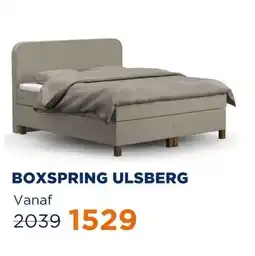 TotaalBED Boxspring Ulsberg aanbieding