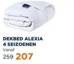 TotaalBED Dekbed Alexia 90% dons 4-seizoenen | 140x200 aanbieding