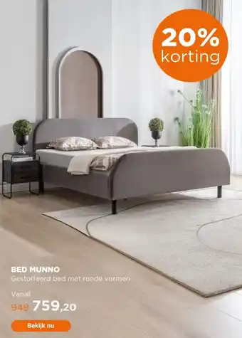 TotaalBED Bed Munno aanbieding