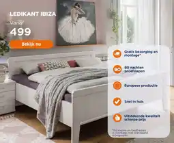 TotaalBED Bed Ibiza aanbieding