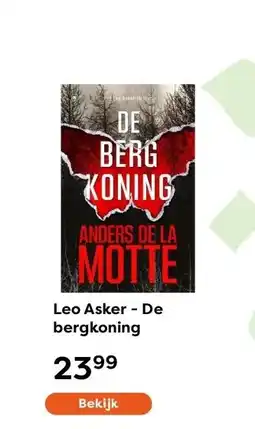 The Read Shop Leo Asker - De bergkoning aanbieding