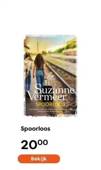 The Read Shop Spoorloos aanbieding