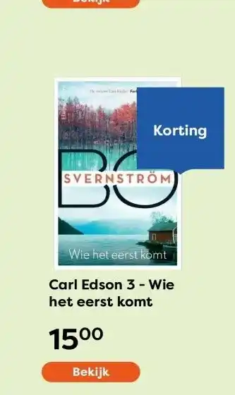 The Read Shop Carl Edson 3 - Wie het eerst komt aanbieding