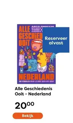 The Read Shop Alle Geschiedenis Ooit - Nederland aanbieding