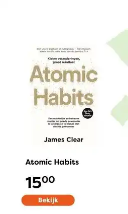 The Read Shop Atomic Habits aanbieding