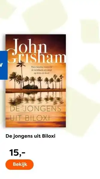 The Read Shop De jongens uit Biloxi aanbieding