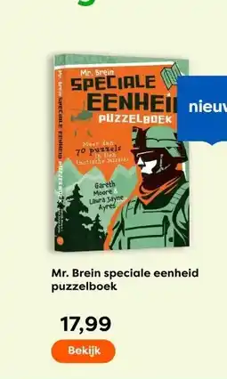 The Read Shop Mr. Brein speciale eenheid puzzelboek aanbieding