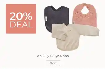 Prenatal 20% DEAL op Silly Billyz slabs aanbieding