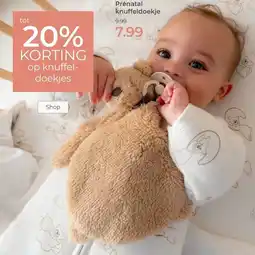 Prenatal Prénatal knuffeldoekje aanbieding