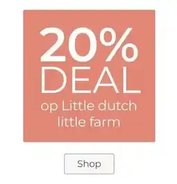 Prenatal 20% DEAL op Little dutch little farm aanbieding