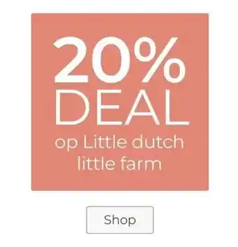 Prenatal 20% DEAL op Little dutch little farm aanbieding