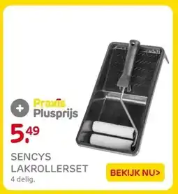 Praxis SENCYS LAKROLLERSET aanbieding