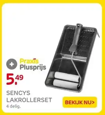 Praxis SENCYS LAKROLLERSET aanbieding