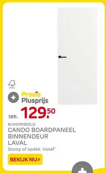 Praxis CANDO BOARDPANEEL BINNENDEUR LAVAL aanbieding