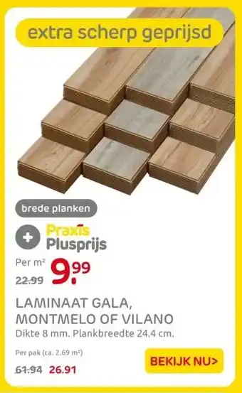 Praxis LAMINAAT GALA, MONTMELO OF VILANO aanbieding