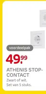 Praxis ATHENIS STOP-CONTACT aanbieding