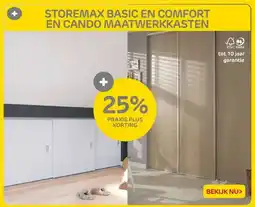 Praxis STOREMAX BASIC EN COMFORT EN CANDO MAATWERKKASTEN aanbieding